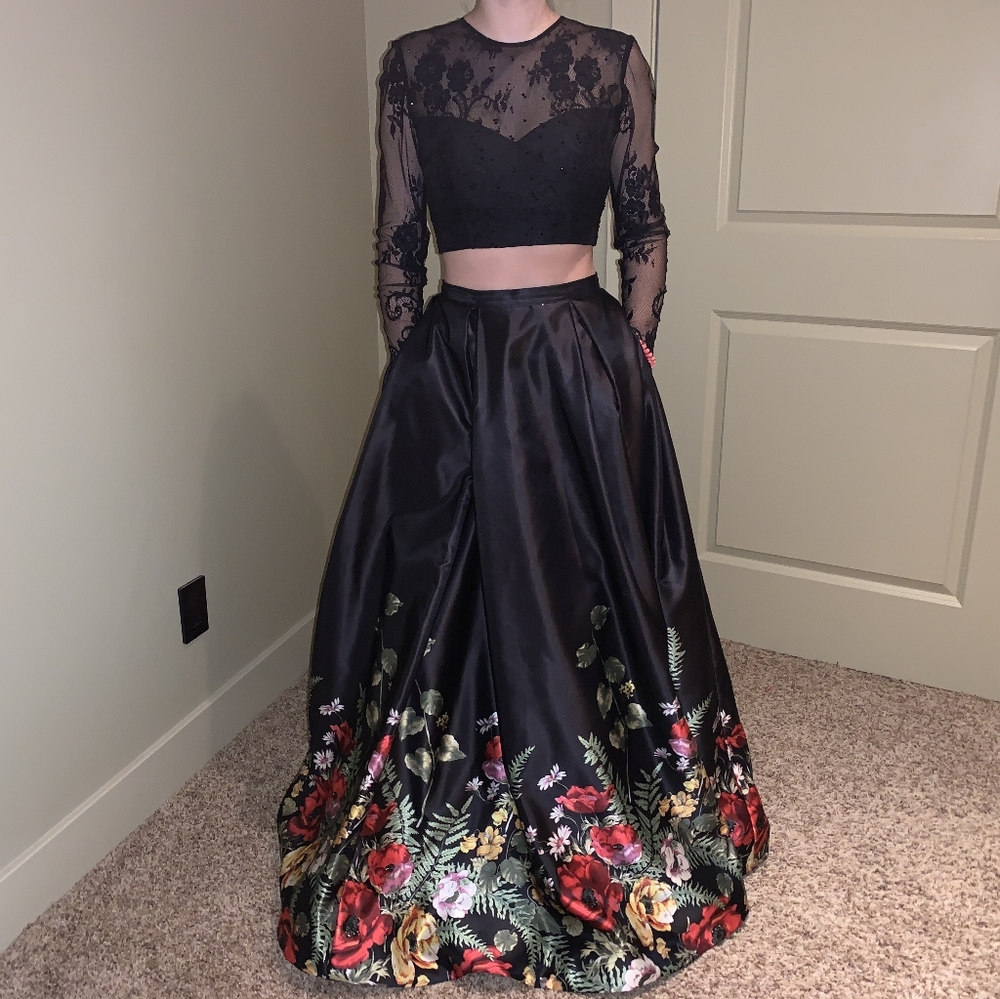 Sherri Hill Two-Piece Prom Dress